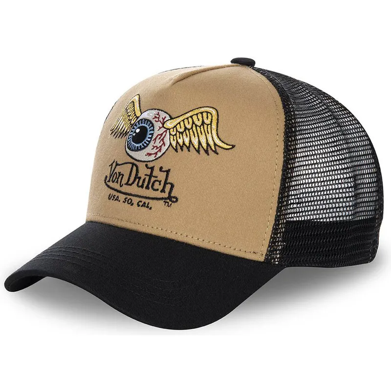 cepur-izliekta-truckeris-bruns-snapback-mou-no-von-dutch