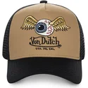 cepur-izliekta-truckeris-bruns-snapback-mou-no-von-dutch