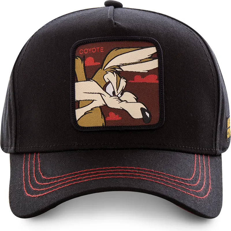 cepur-izliekta-melns-snapback-coy3-koijots-looney-tunes-no-capslab
