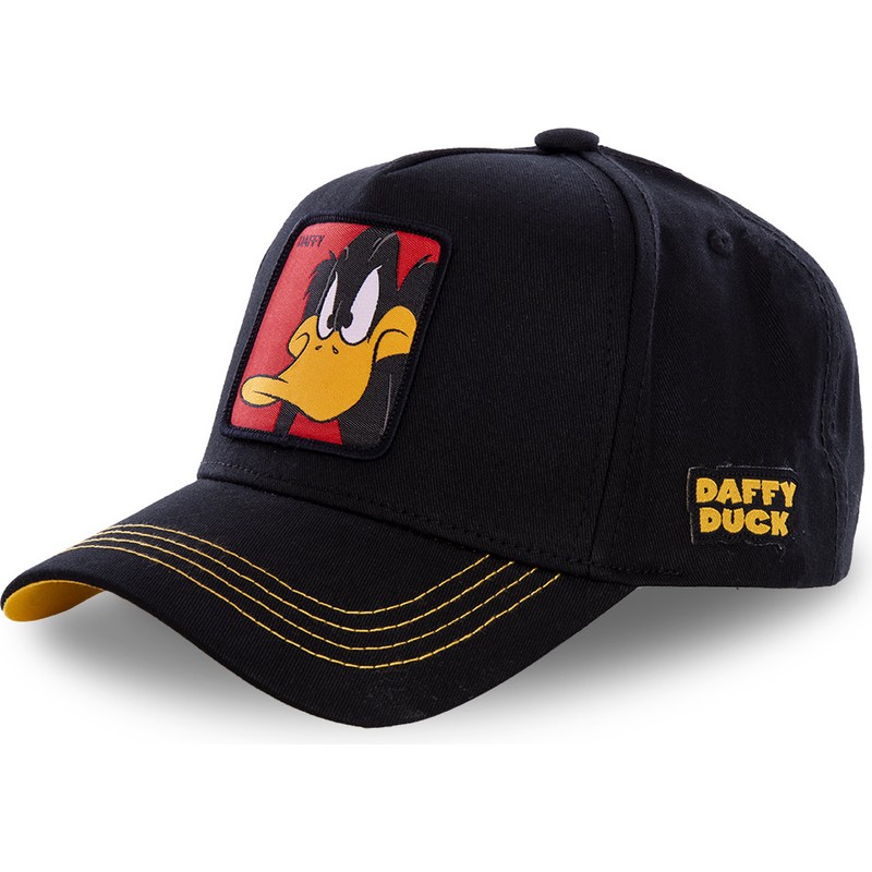 Capslab Curved Brim Daffy Duck DAF3 Looney Tunes Black Snapback Cap