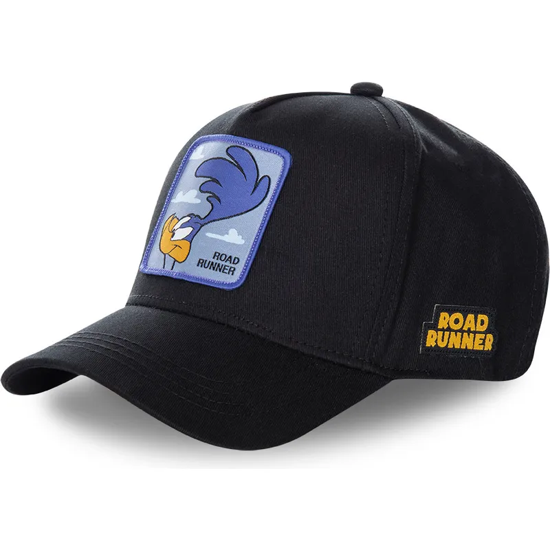 cepur-izliekta-melns-snapback-roa3-cela-skrejejs-looney-tunes-no-capslab