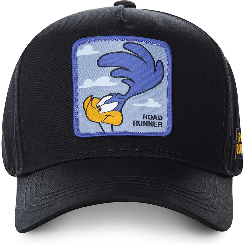 cepur-izliekta-melns-snapback-roa3-cela-skrejejs-looney-tunes-no-capslab