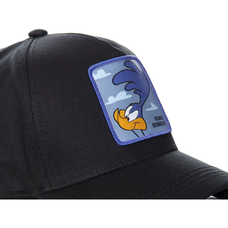 cepur-izliekta-melns-snapback-roa3-cela-skrejejs-looney-tunes-no-capslab