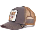 cepur-izliekta-truckeris-bruns-snapback-eye-of-the-tiger-the-farm-no-goorin-bros