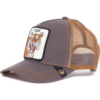 cepur-izliekta-truckeris-bruns-snapback-eye-of-the-tiger-the-farm-no-goorin-bros