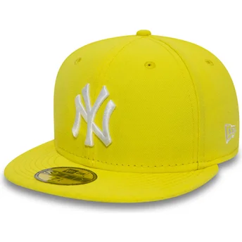 cap-plakana-yellow-ajustada-59fifty-essential-no-new-york-yankees-mlb-no-new-era