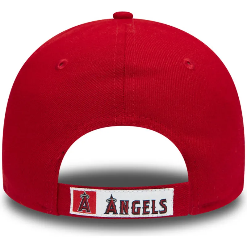 cepur-izliekta-sarkans-regulejams-9forty-the-league-no-los-angeles-angels-mlb-no-new-era