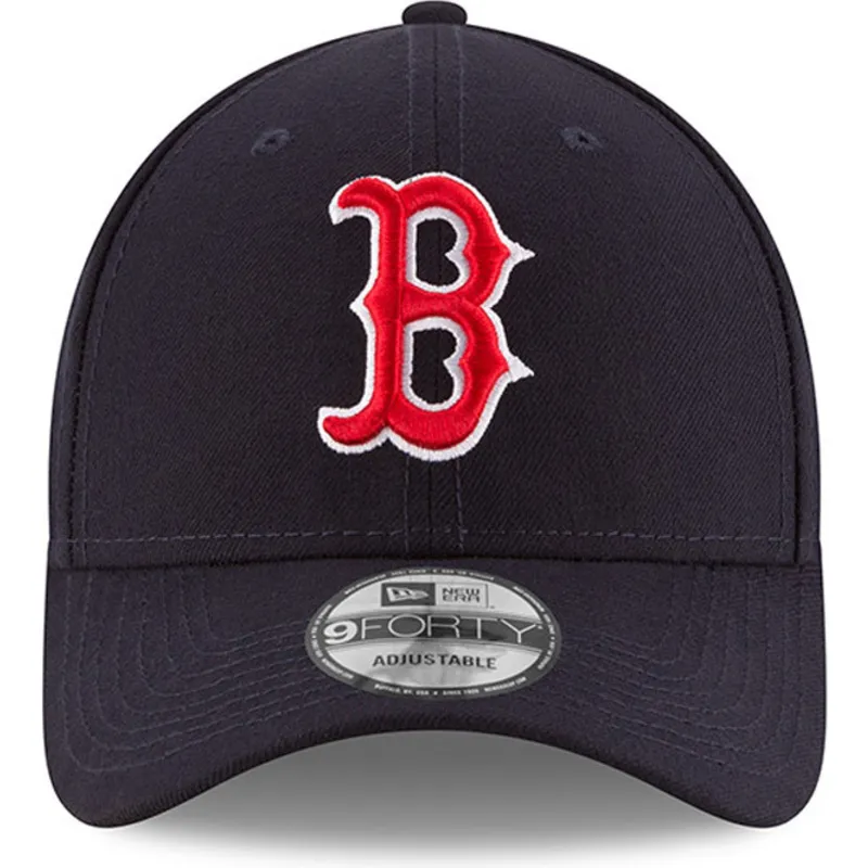 cap-izliekta-navy-blue-adjustable-strap-9forty-the-league-no-boston-red-sox-mlb-no-new-era