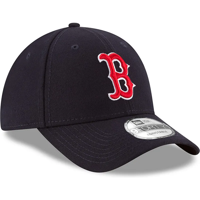 cap-izliekta-navy-blue-adjustable-strap-9forty-the-league-no-boston-red-sox-mlb-no-new-era