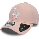cepur-izliekta-roza-regulejams-9twenty-dryera-packable-no-los-angeles-dodgers-mlb-no-new-era