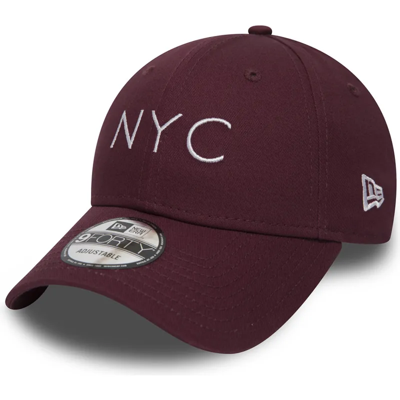 cepur-izliekta-sarkans-regulejams-9forty-essential-nyc-no-new-era