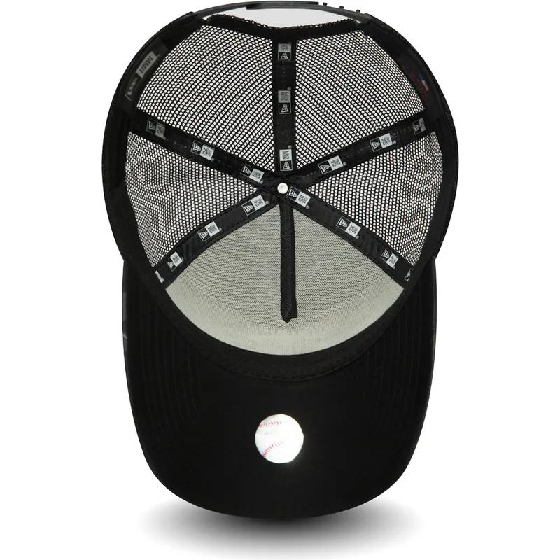 cepur-izliekta-truckeris-maskesanas-snapback-essential-camo-a-frame-no-new-york-yankees-mlb-no-new-era