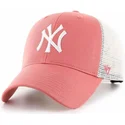 cepur-izliekta-truckeris-sarkans-snapback-mvp-flagship-no-new-york-yankees-mlb-no-47-brand