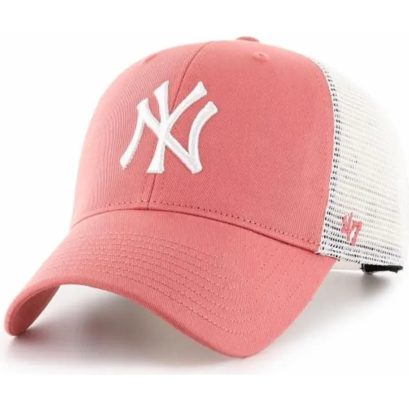 cepur-izliekta-truckeris-sarkans-snapback-mvp-flagship-no-new-york-yankees-mlb-no-47-brand