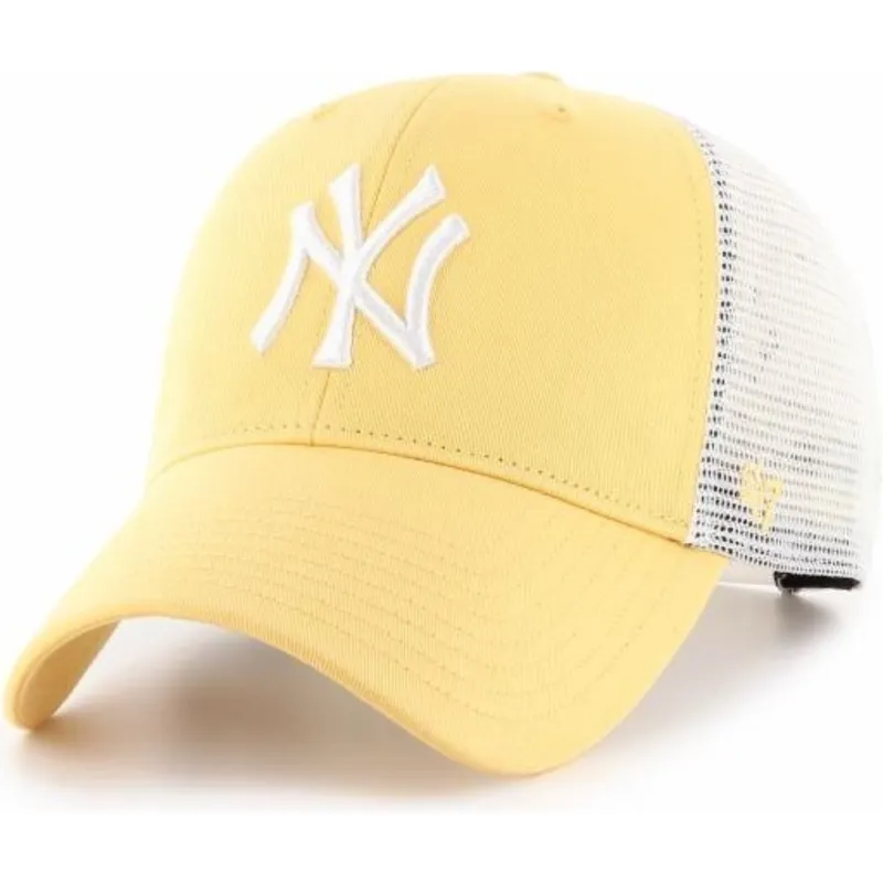 cepur-izliekta-truckeris-dzeltens-snapback-mvp-flagship-no-new-york-yankees-mlb-no-47-brand