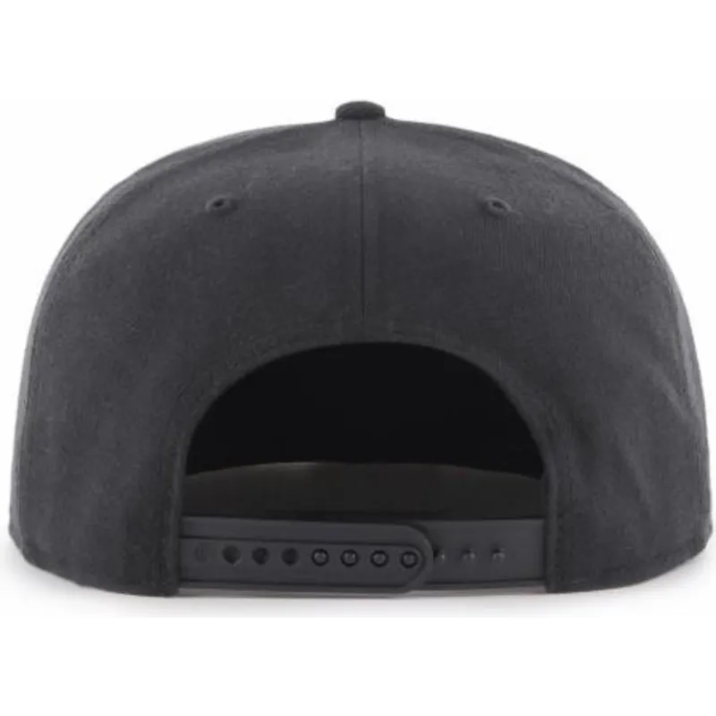 cepur-plakana-melns-snapback-captain-no-shot-no-san-jose-sharks-nhl-no-47-brand