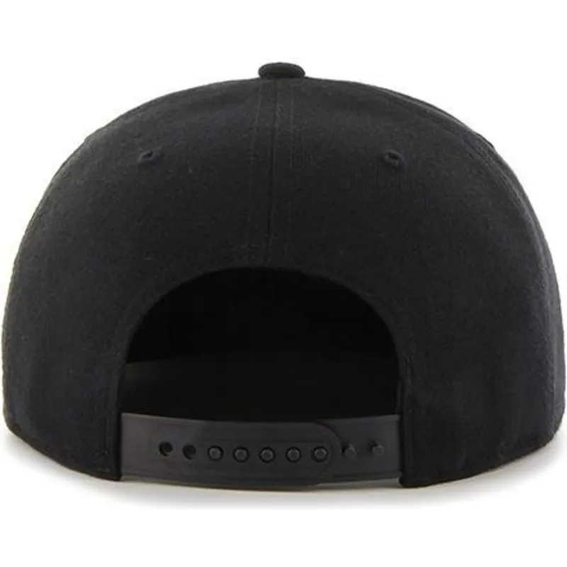 cepur-plakana-melns-snapback-captain-no-shot-no-los-angeles-kings-nhl-no-47-brand