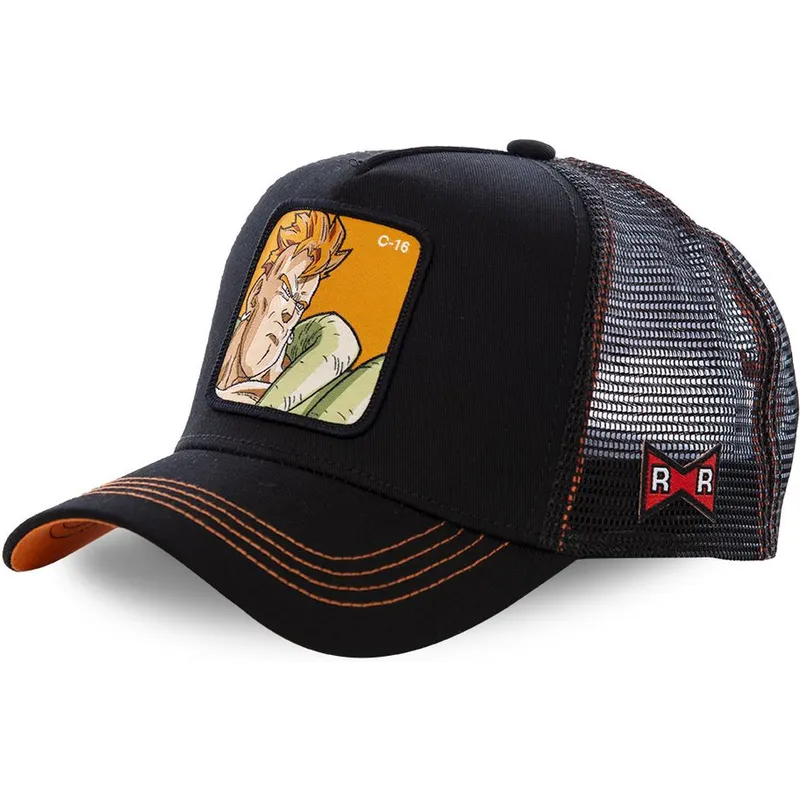 cepur-izliekta-truckeris-melns-snapback-androide-c16b-c-16-dragon-ball-no-capslab