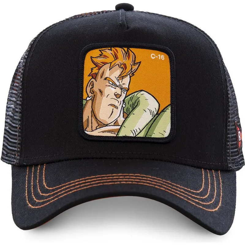 cepur-izliekta-truckeris-melns-snapback-androide-c16b-c-16-dragon-ball-no-capslab