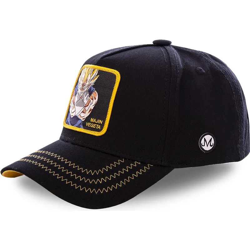 cepur-izliekta-melns-snapback-majin-mv3-vegeta-dragon-ball-no-capslab