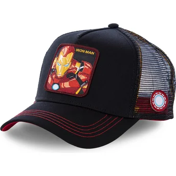 schwarze-trucker-kappe-iron-man-iro2-marvel-comics-von-capslab