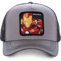 cepur-izliekta-truckeris-peleks-snapback-iro3-iron-man-marvel-comics-no-capslab