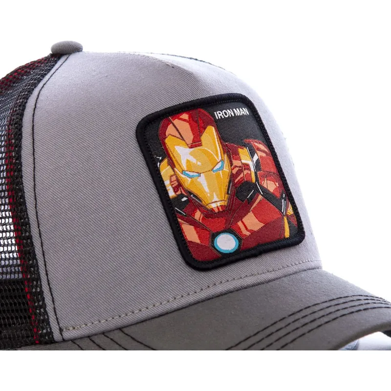 cepur-izliekta-truckeris-peleks-snapback-iro3-iron-man-marvel-comics-no-capslab