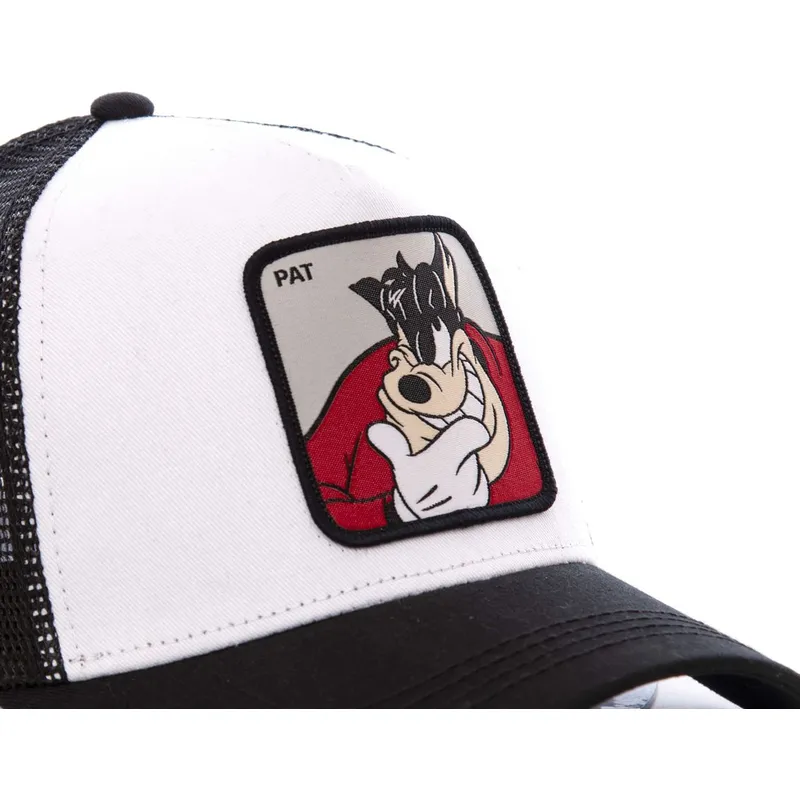 cepur-izliekta-truckeris-balts-snapback-pet2-pete-pata-palo-disney-no-capslab