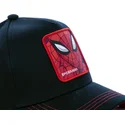 cepur-izliekta-melns-snapback-spi3-spider-man-marvel-comics-no-capslab