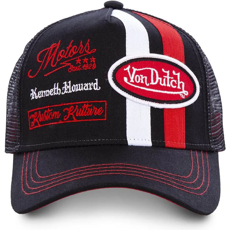 cepur-izliekta-truckeris-melns-snapback-mcqbla-no-von-dutch