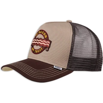 Cap izliekta brown snapback no Djinns