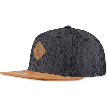 Djinns Snapback Kappe Schwarz Leinen 2015