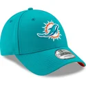 cepur-izliekta-zils-regulejama-lente-9forty-the-league-no-miami-dolphins-nfl-no-new-era