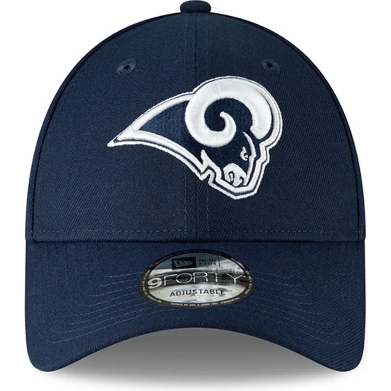 cepur-izliekta-zils-regulejams-9forty-the-league-no-los-angeles-rams-nfl-no-new-era