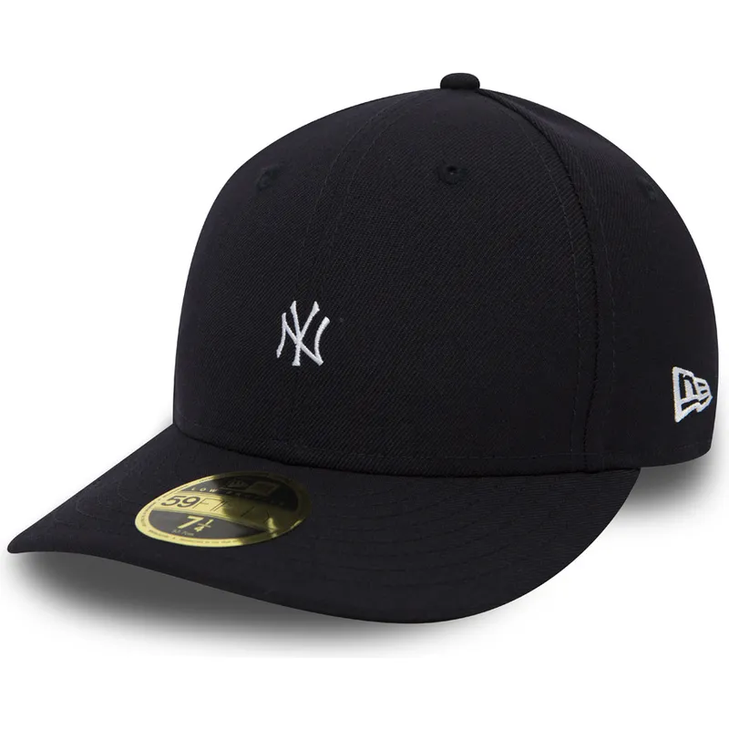 cepur-plakana-melns-pieguloss-59fifty-low-profile-mini-no-new-york-yankees-mlb-no-new-era