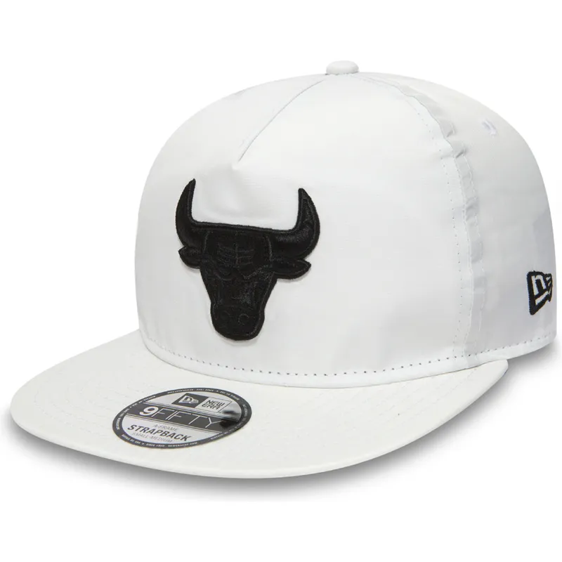 cepur-plakana-balts-snapback-berniem-9fifty-a-frame-premium-sport-no-chicago-bulls-nba-no-new-era
