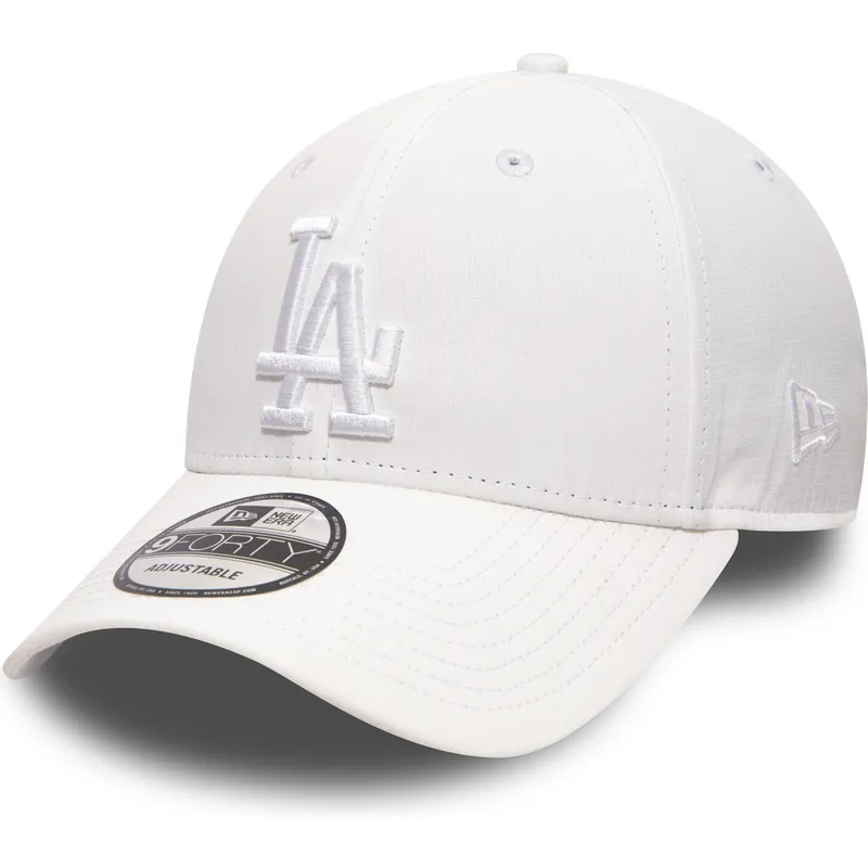 cepur-izliekta-balts-regulejams-9forty-nano-ripstop-no-los-angeles-dodgers-mlb-no-new-era