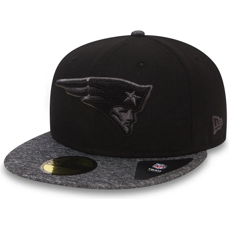cepur-plakana-melns-pieguloss-59fifty-grey-collection-no-new-england-patriots-nfl-no-new-era