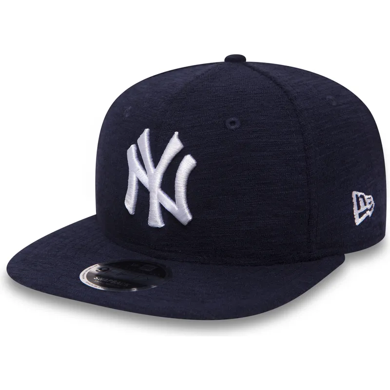 cepur-plakana-tumsi-zils-snapback-9fifty-slub-no-new-york-yankees-mlb-no-new-era