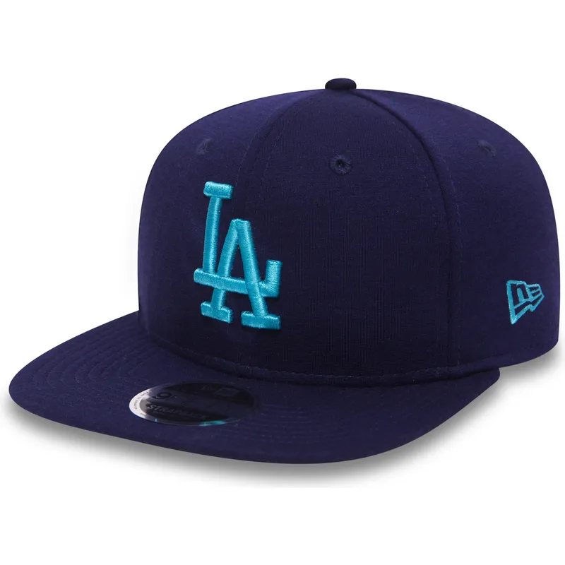 cepur-plakana-tumsi-zils-snapback-9fifty-jersey-pop-no-los-angeles-dodgers-mlb-no-new-era