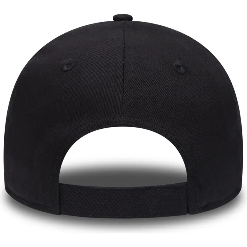 cepur-izliekta-melns-regulejams-berniem-velcro-9forty-essential-no-new-york-yankees-mlb-no-new-era