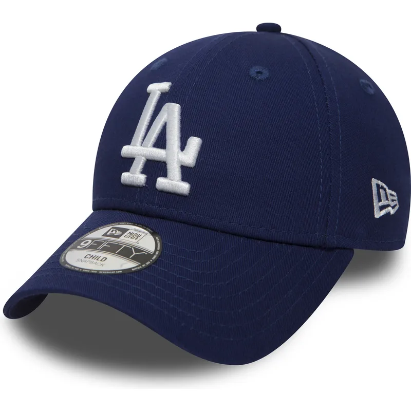 cepur-izliekta-zils-regulejams-berniem-9forty-essential-no-los-angeles-dodgers-mlb-no-new-era