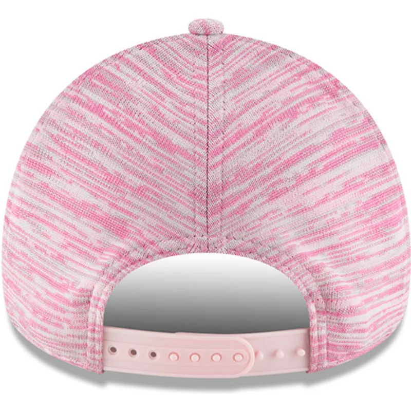 cepur-izliekta-roza-snapback-ajustable-9forty-a-frame-engineered-fit-no-new-york-yankees-mlb-no-new-era