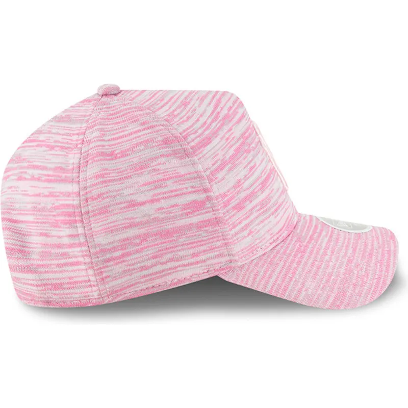 cepur-izliekta-roza-snapback-ajustable-9forty-a-frame-engineered-fit-no-new-york-yankees-mlb-no-new-era