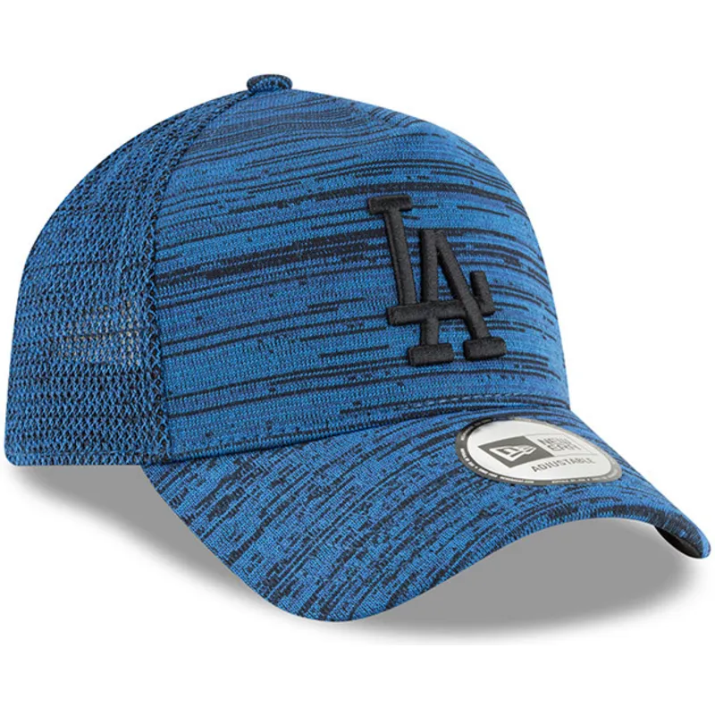 cepur-izliekta-zils-snapback-ajustable-9forty-a-frame-engineered-fit-no-los-angeles-dodgers-mlb-no-new-era