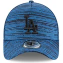 cepur-izliekta-zils-snapback-ajustable-9forty-a-frame-engineered-fit-no-los-angeles-dodgers-mlb-no-new-era