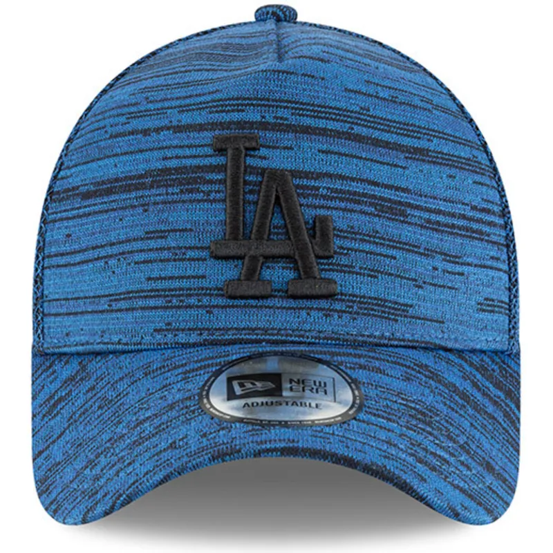 cepur-izliekta-zils-snapback-ajustable-9forty-a-frame-engineered-fit-no-los-angeles-dodgers-mlb-no-new-era