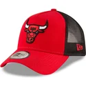 cepur-izliekta-truckeris-sarkans-snapback-9forty-team-no-chicago-bulls-nba-no-new-era