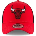 cepur-izliekta-truckeris-sarkans-snapback-9forty-team-no-chicago-bulls-nba-no-new-era