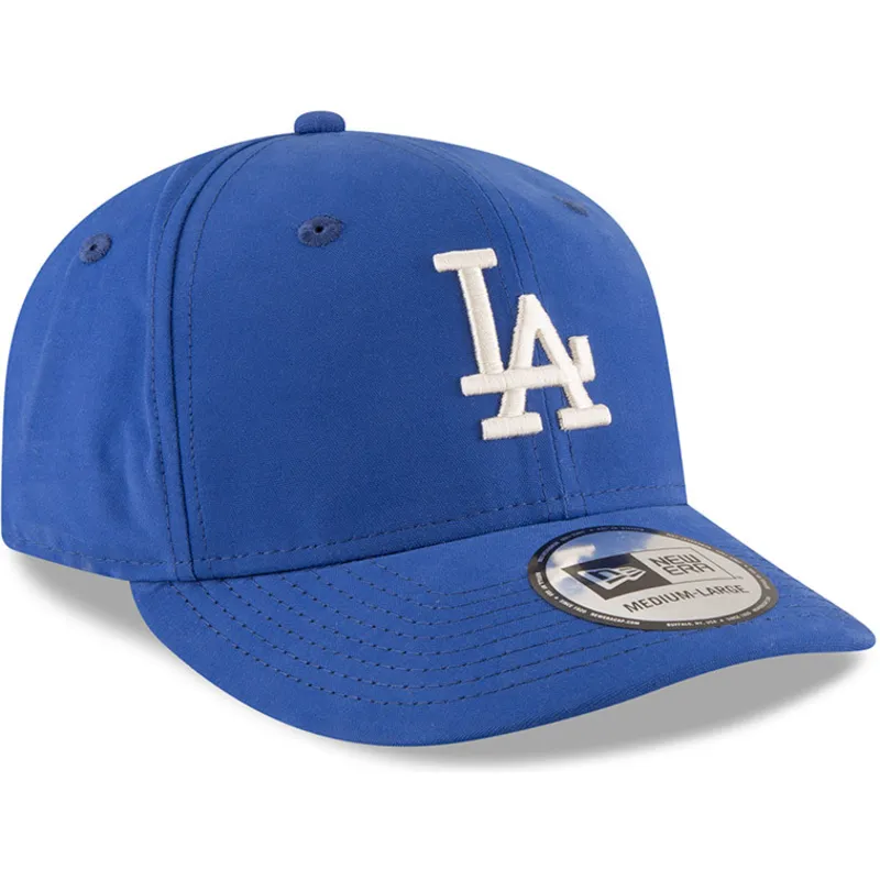 cepur-izliekta-zils-snapback-9fifty-nylon-pre-curved-fit-no-los-angeles-dodgers-mlb-no-new-era